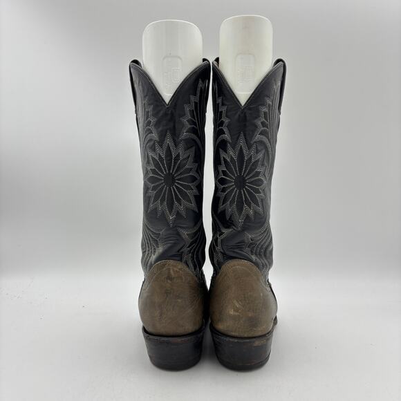 Vintage Tony Lama 6701 Black Label Western Boots Men\'s 7.5D Workwear 90s main image 8